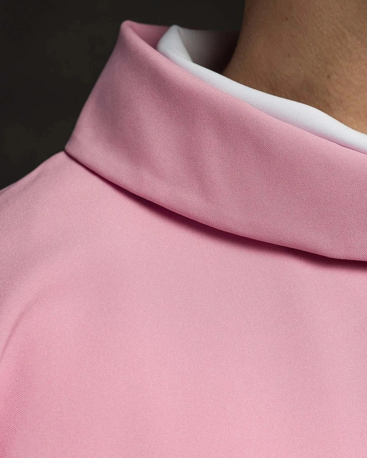 Pink Chasuble with Cross and IHS Embroidery - detail 5
